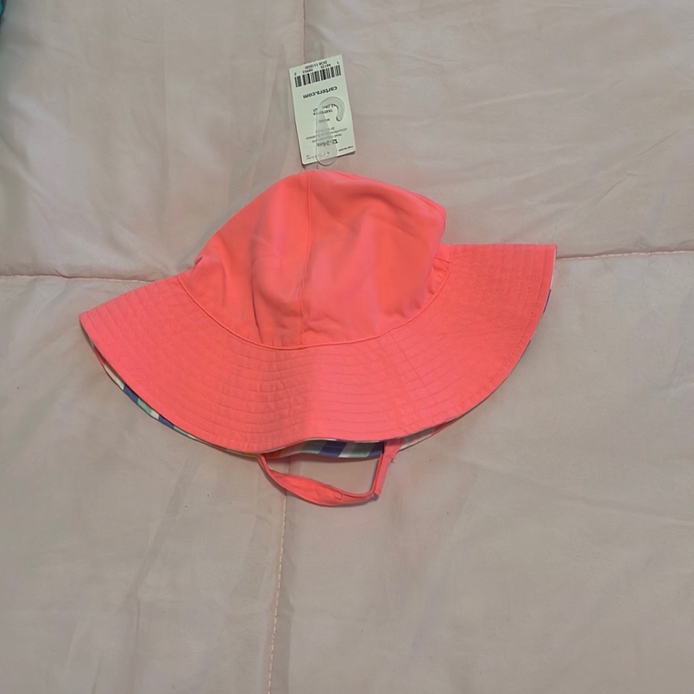 Toddler Girl Carter's Reversible Sunhat